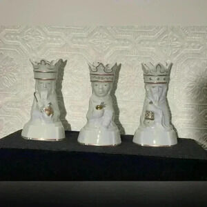 2000 Royal Copenhagen 3 Wise  Men Candle Holder in Original Box